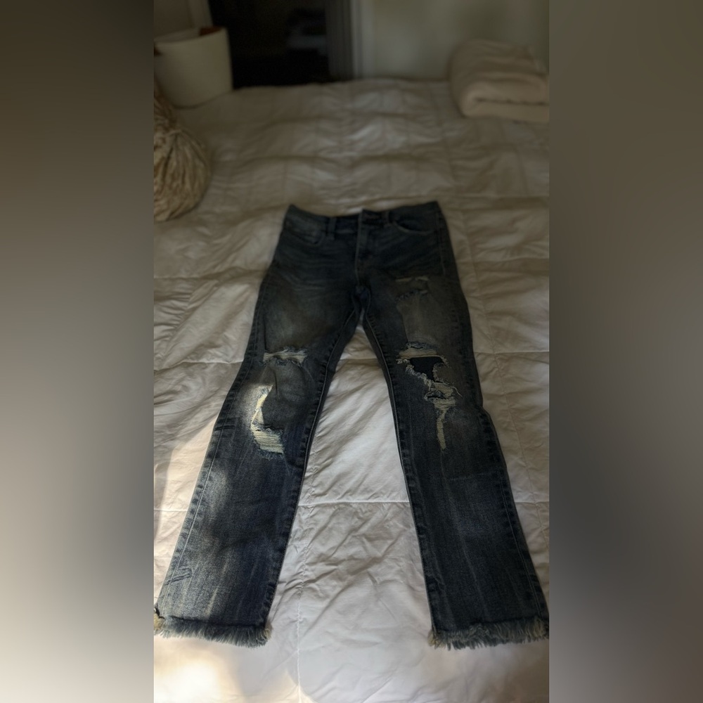 Women’s BDG Distressed Blue Jeans